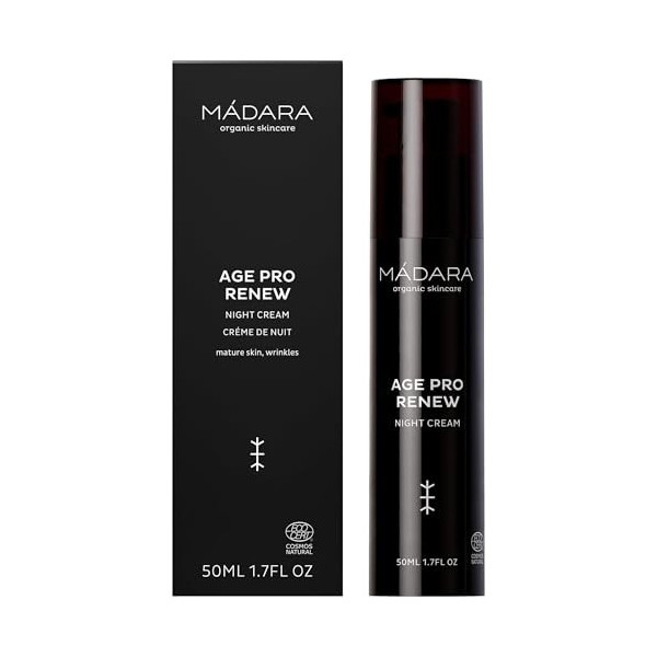 MÁDARA AGE PRO Sérum Anti-Rides Intense 30 ml – Sérum Visage Haute Performance avec Acide Hyaluronique Multi-Poids, Cellules ...