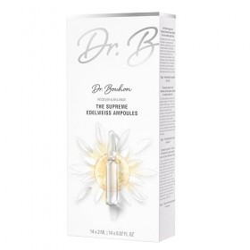 Dr. Bouhon - The Supreme Edelweiss Ampoules 14 x 2 ml – Soin du visage anti-âge avec acide hyaluronique, extrait dEdelweis