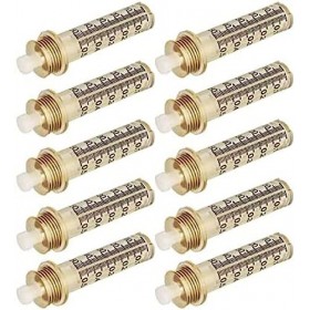 HUSANGGE Têtes Dampoule 10 Pièces, Tête Dampoule 0,3 ML Et 0,5 ML, Accessoire De Stylo Dinjection Dacide Hyaluronique, po