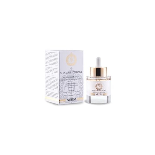 Nejen Supreme Extract Sérum visage anti-âge, avec action régénératrice et ultra liftante, acide hyaluronique à 3 poids molécu