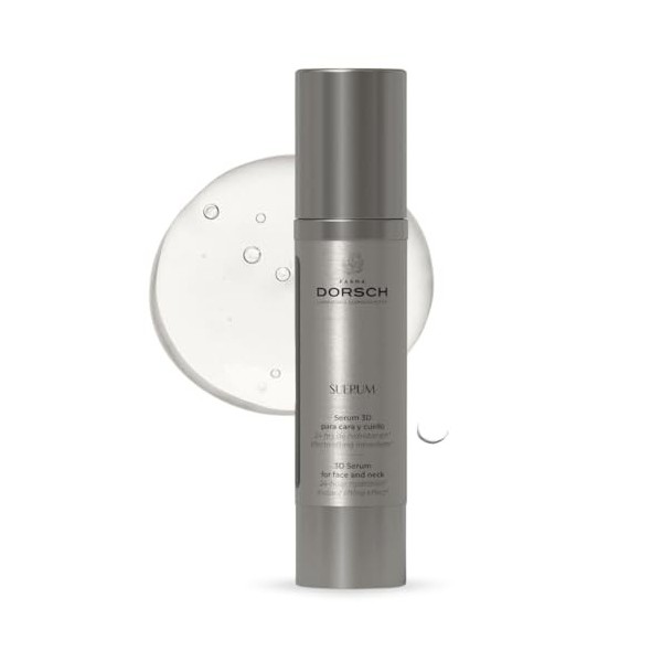 FARMA DORSCH Sérum à lacide hyaluronique - Hydration en profondeur 24H - Effet lifting immédiat - Peau plus ferme et plus fe