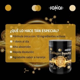 SAKAI COLLAGEN BEAUTY 250 gr – soutient un mode de vie actif en cas d’usage régulier, supplément complet conçu pour la routin