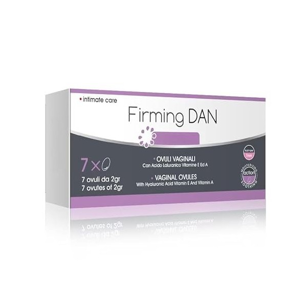 Acide hyaluronique Suppositoires féminines | Traitement de sécheresse vaginale | Essentiels de santé et dhygiène vaginale po ...