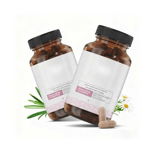 2Pcs Harmonie des hormone féminines, soulagement de la ménopause, probiotiques féminins, rester détendu
