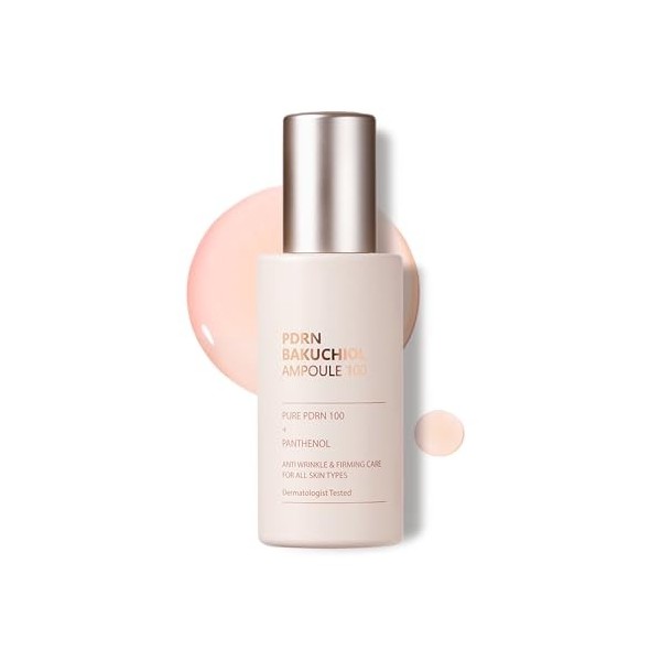 CU DR. SOLUTION Cu Dr Solution Pdrn Ampoule de soin de la peau coréenne avec ADN de saumon Bakuchiol dorigine végétale, hydr