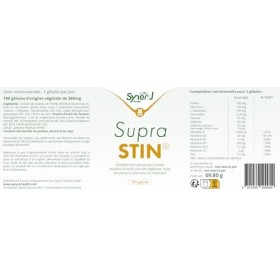 SupraSTIN | Cicatrisant Intestinal Naturel | Aloe Vera, L-Glutamine, Quercétine, Vitamines B & D, Zinc | 180 Gélules | 3 Mois