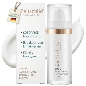 Zeitschild Active Firming Sérum - Sérum anti-âge à lacide hyaluronique pour réduire les rides dexpression et lisser la peau A...