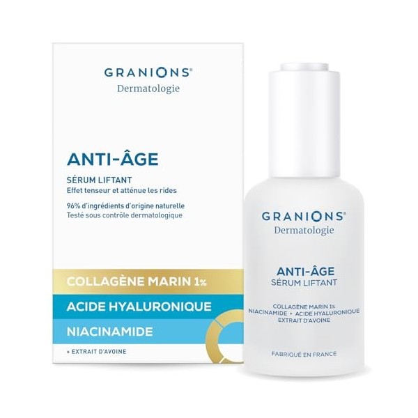 Cure Global Jeunesse - SERUM 30 mL + COLLAGENE SHOTS PECHE - COLLAGENE MARIN POUDRE GOUT NEUTRE - Collagene Marin - Collagene