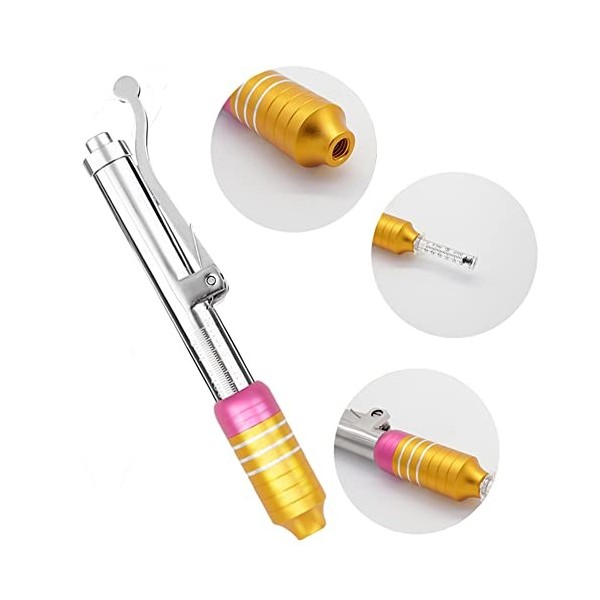 Gliery Seringue dacide hyaluronique pour nébuliseur Non invasif, seringue Anti-Rides sans Aiguille, Dispositif Anti-âge de l