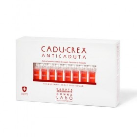 Labo Transdermic Technology CADU-CREX Lot de 20 ampoules anti-chute 3,5 ml pour femme