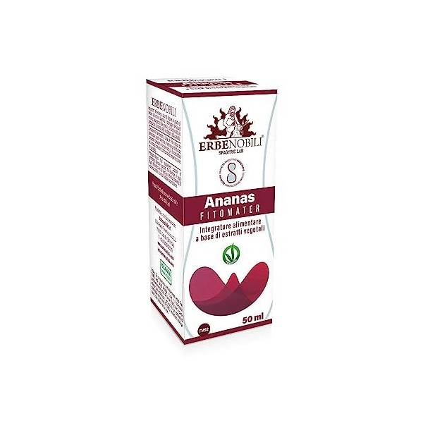 ERBENOBILI ANANAS PIÑA extracto Fitomater 50ml – soin conçu pour une utilisation régulière, contenance 50 ml, convient à ceux