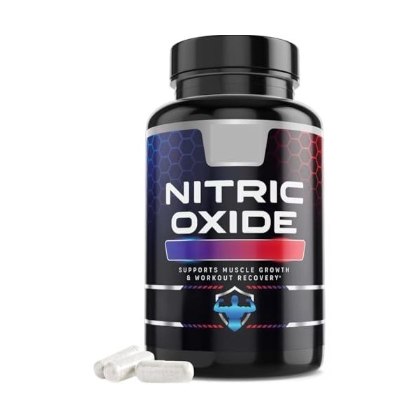 Capsules doxyde nitrique, soutient les muscles et la circulation, supplément énergétique, récupération