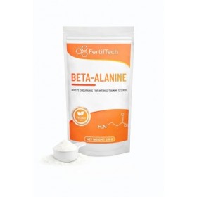 Bêta-Alanine en Poudre 350 g – 116 Portions 3 Mois – Pureté ≥ 99% – Haute Qualité – Sans Additifs – Sans Arôme –Vegan – San