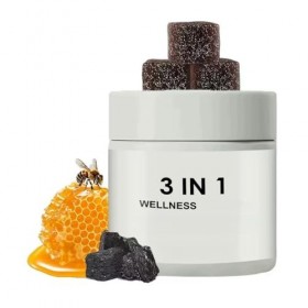 3 en 1 - Booster dénergie pour hommes - Végétalien - Sans OGM