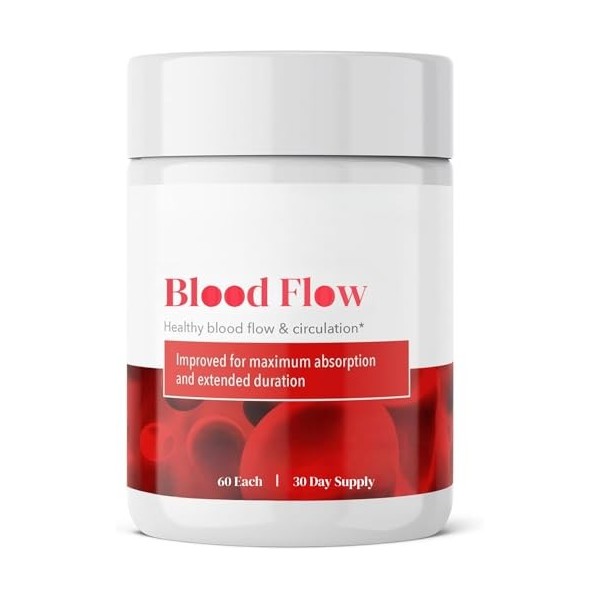 Flux sanguin - Complexe concentré doxyde nitrique | Soutient la circulation sanguine et la circulation pour aider à améliore