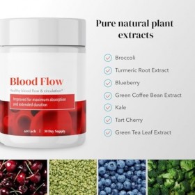 Flux sanguin - Complexe concentré doxyde nitrique | Soutient la circulation sanguine et la circulation pour aider à améliore