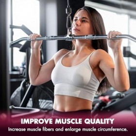 Énergie Boost et constructeur musculaire pour vous assurer que vous êtes prêt pour votre prochain défi