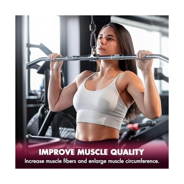 Énergie Boost et constructeur musculaire pour vous assurer que vous êtes prêt pour votre prochain défi