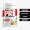 Per4m Pré-Entraînement Stimulant Fraise Citron Vert 570g – Pré-workout stimulant goût fraise citron vert pour une performance