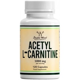 DW L Carnitine Capsules | 120 Supplements Acetyl L-Carnitine Haute Teneur - 1000 mg par Portion | Sans OGM Sans Gluten | Fabr...