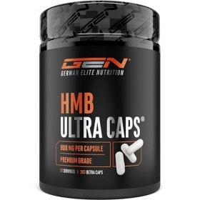 HMB Ultra Caps - 365 gélules - Hautement dosées avec 3600 mg de β-hydroxy-β-méthylbutyrate de calcium pur HMB de calcium pa