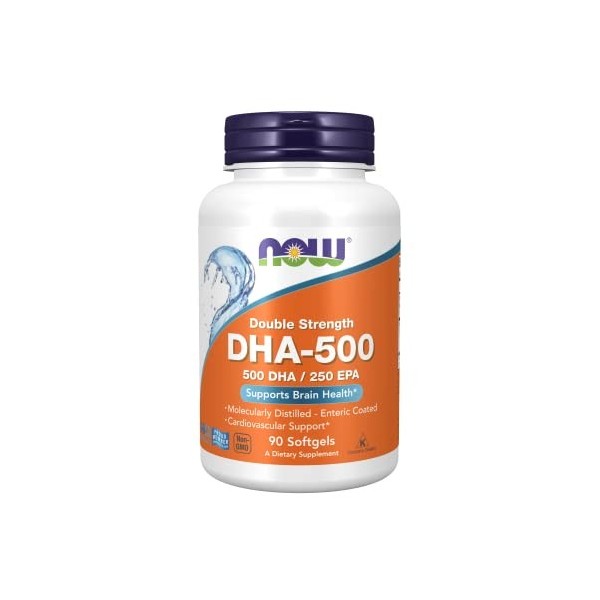 DHA-500, 90 Softgels by Now Foods Pack of 2
