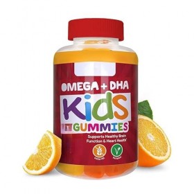 Gummies pour enfants, pour une fonction cérébrale saine, une vision et une santé cardiaque, ainsi que pour la régulation de l