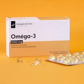 Oméga 3 - formule concentrée en EPA DHA - 1 mois de cure intensive