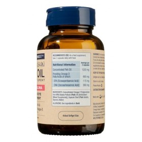 Wileys Finest Pré-natal DHA - 720 mg EPA et DHA - 60 gélules