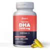 Brudy Lab Dreizol Omega 3 DHA 1500 avec EPA et DPA + Manganèse, Zinc et Cuivre - Haute Concentration - Renforce les Tissus Oc...