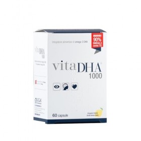 VitaDHA 1000 – Omega -3 Supplément alimentaire DHA - précieux pendant la grossesse et lallaitement - alliée pour la santé du DHA