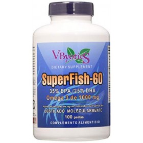 VBYOTICS SUPERFISH 60 EPA 35%-DHA 25% – soin conçu pour une utilisation régulière, convient à ceux qui recherchent un produ