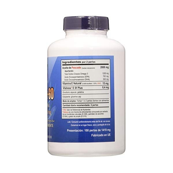 VBYOTICS SUPERFISH 60 EPA 35%-DHA 25% – soin conçu pour une utilisation régulière, convient à ceux qui recherchent un produ