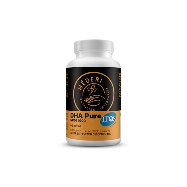 MEDERINUTRICION DHA PURE NPD1 1000 66perlas – soin conçu pour une utilisation régulière, s’intègre facilement dans une routin