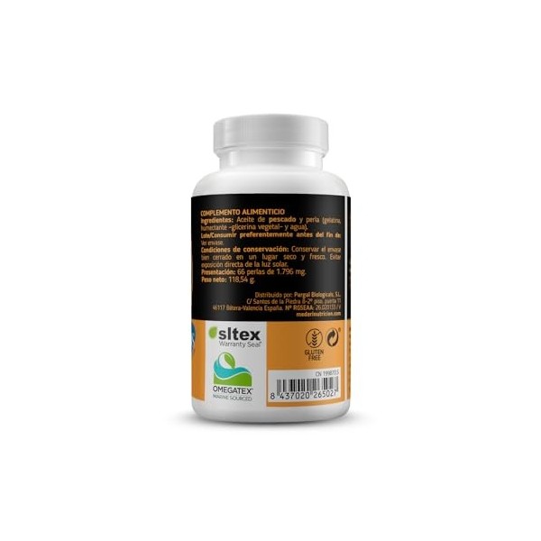 MEDERINUTRICION DHA PURE NPD1 1000 66perlas – soin conçu pour une utilisation régulière, s’intègre facilement dans une routin