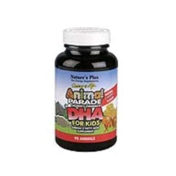 Animal Parade Dha 90 animales masticables de Natures Plus DHA