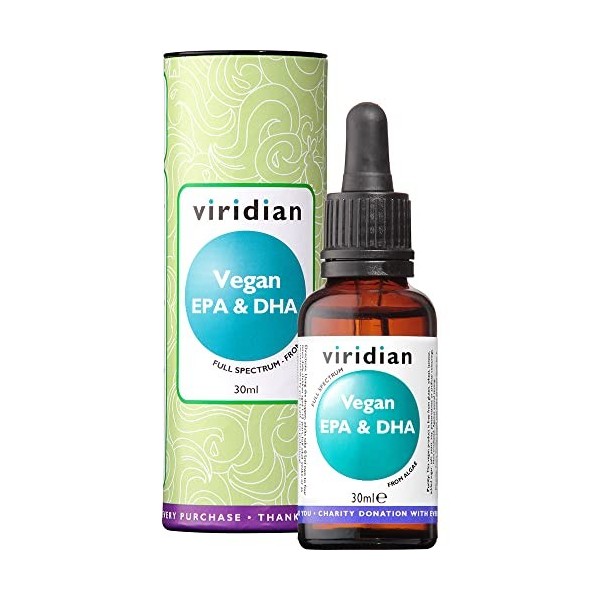 Viridian Vegan EPA and DHA 30 ml