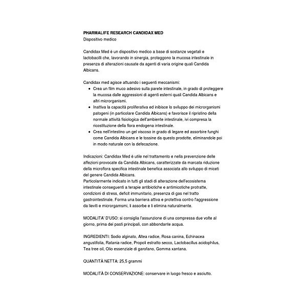 Candidax Med 30 compresse