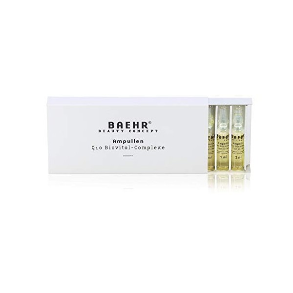 BAEHR Beauty Concept Ampoules Q10 Biovital Complexe 1 boîte 10 ampoules de 2 ml