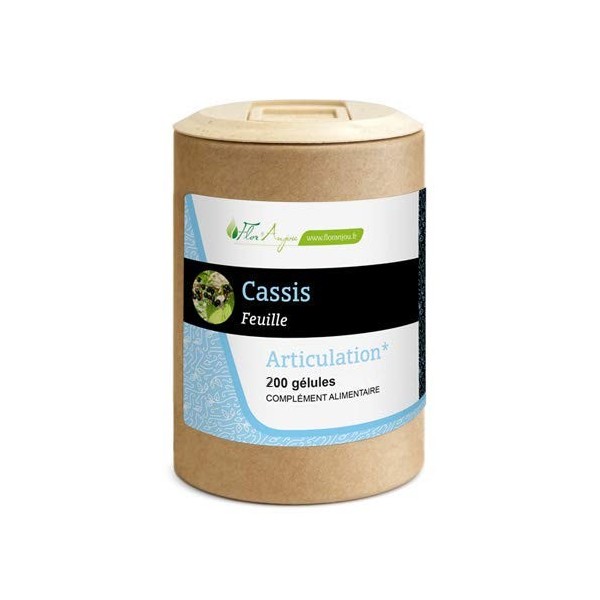 Floranjou - Gélules Cassis feuille - 200 gélules