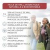 Huile de Krill d’Antarctique 200 Gélules - Riche en Astaxanthine, acides gras Oméga 3 EPA & DHA , 6 & 9 et Phospholipides - 