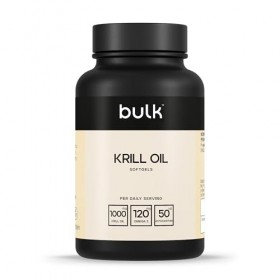 Bulk Gélules dhuile de krill, 500 mg, paquet de 180, lemballage peut varier Huiles de krill
