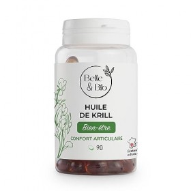 Belle&Bio Huile de Krill Articulation 500 mg/Capsule - 90 Capsules