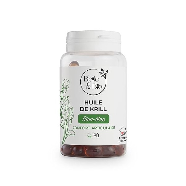 Belle&Bio Huile de Krill Articulation 500 mg/Capsule - 90 Capsules