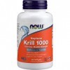NOW Foods Krill Oil, 1000mg Double Strength - 60 softgels
