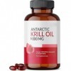 Complexe dhuile de krill antarctique, contenant de lastaxanthine, sans OGM, soin corporel de base quotidien
