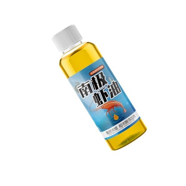 uikios Appâts à lhuile de krill de qualité supérieure - Forte odeur pour carpes et tilapia dans tous les lieux de pêche - Ap