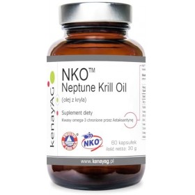 Huile de Krill NKO Neptune Huile de Krill 500mg 60 gélules kenayAG