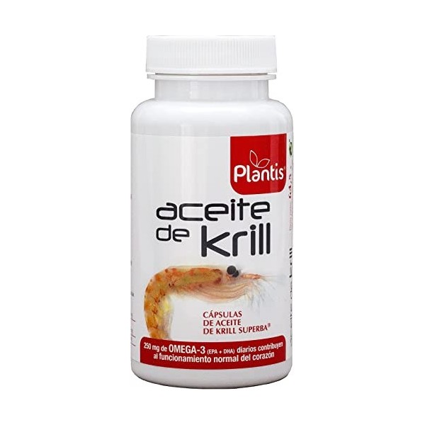 ARTESANIA ACEITE DE KRILL 90cap. – huile naturelle pour compléter cuisine et soins corporels, boîte de 90 gélules, convient à