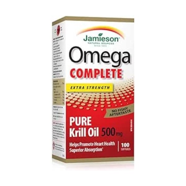 JAMIESON OMEGA RED SUPER KRILL 100 PERLE